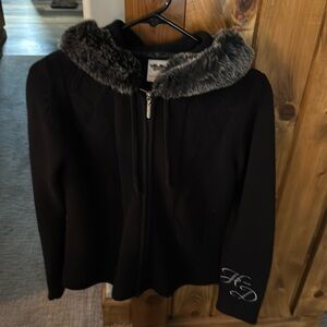 Ladies HarleyDavidson sweater hoodie with fur